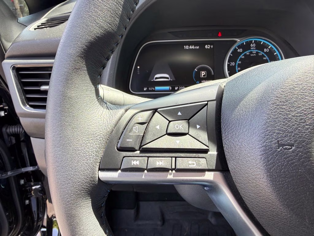 2024 Super Black Nissan LEAF SV Plus FWD Hatchback