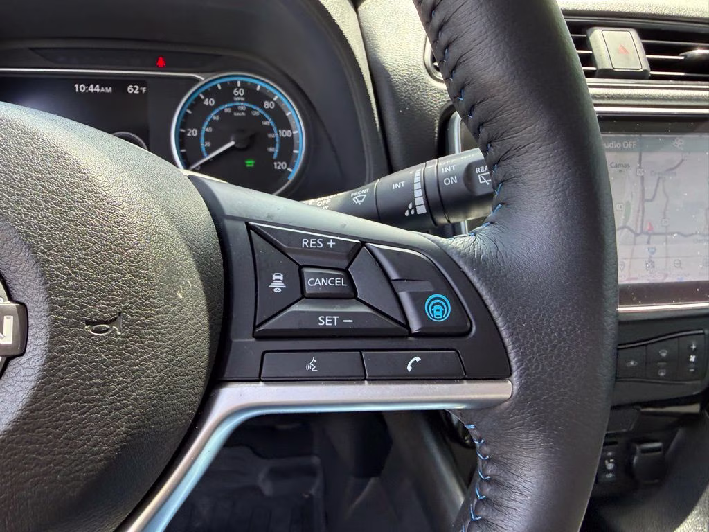 2024 Super Black Nissan LEAF SV Plus FWD Hatchback