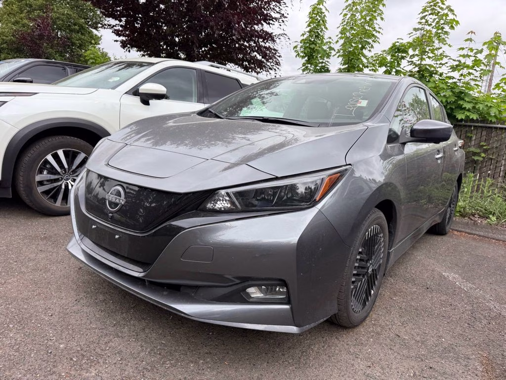 2024 Gun Metallic Nissan LEAF SV Plus FWD Hatchback