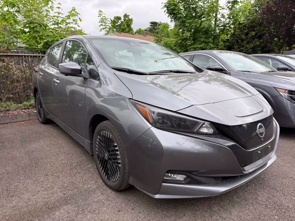 2024 Gun Metallic Nissan LEAF SV Plus FWD Hatchback