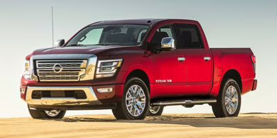 2021 Pearl White Metallic Nissan Titan SL 4X4 Truck