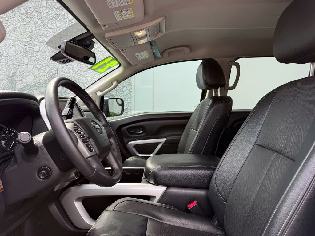 2021 Pearl White Metallic Nissan Titan SL 4X4 Truck
