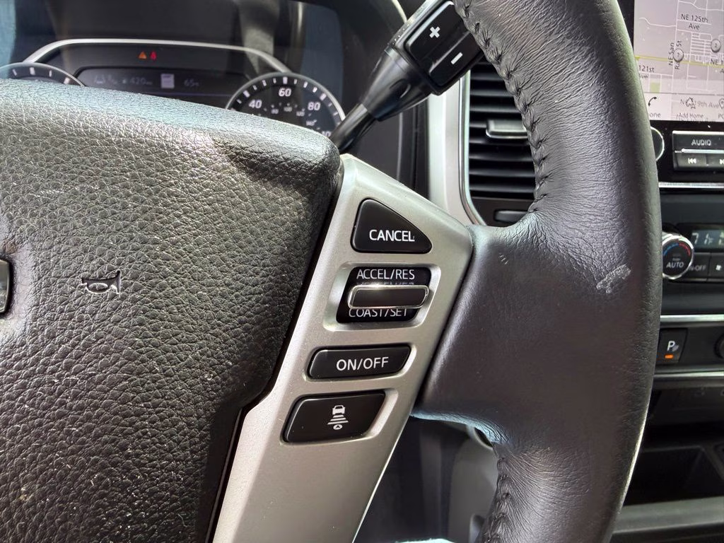 2021 Pearl White Metallic Nissan Titan SL 4X4 Truck
