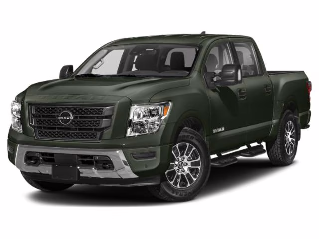 2024 Tactical Green Metallic Nissan Titan SV RWD Truck