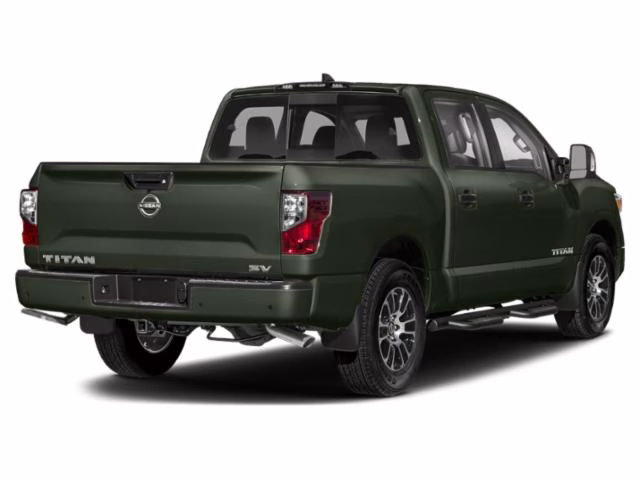 2024 Tactical Green Metallic Nissan Titan SV RWD Truck