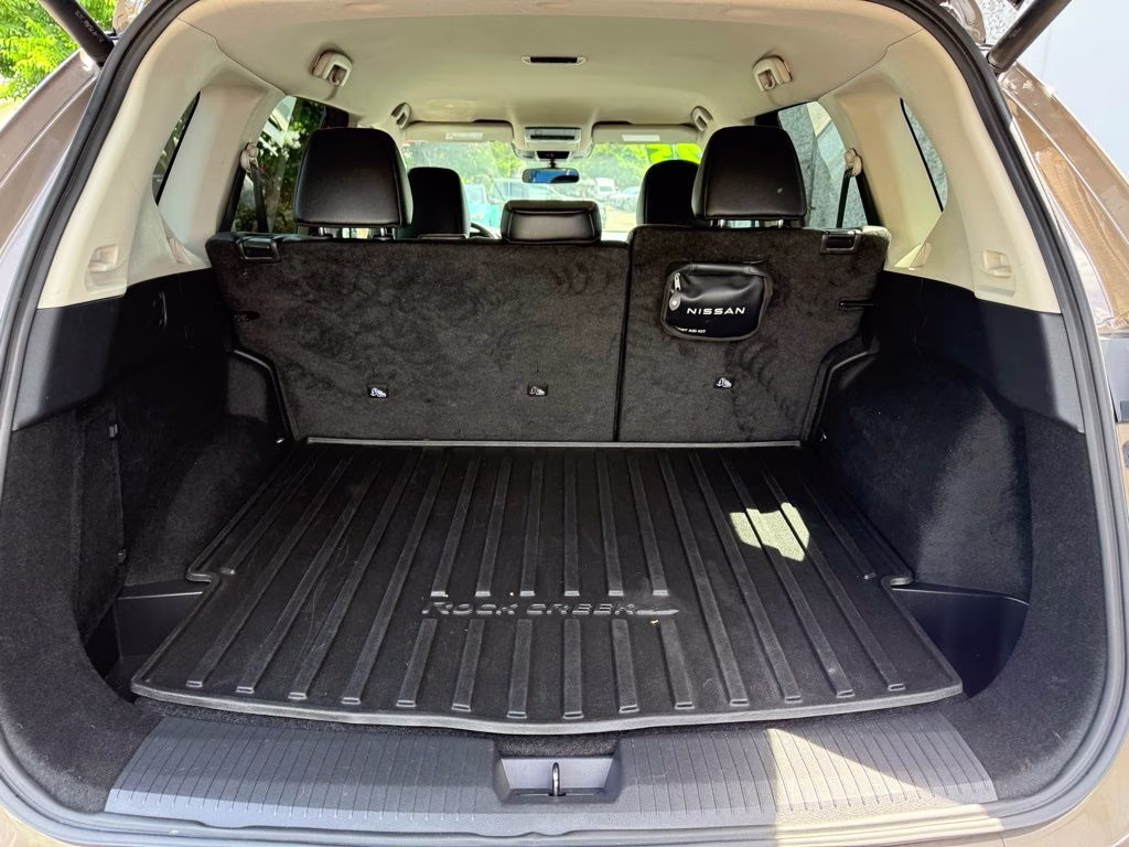 2025 Baja Storm Metallic Nissan Rogue Rock Creek AWD SUV