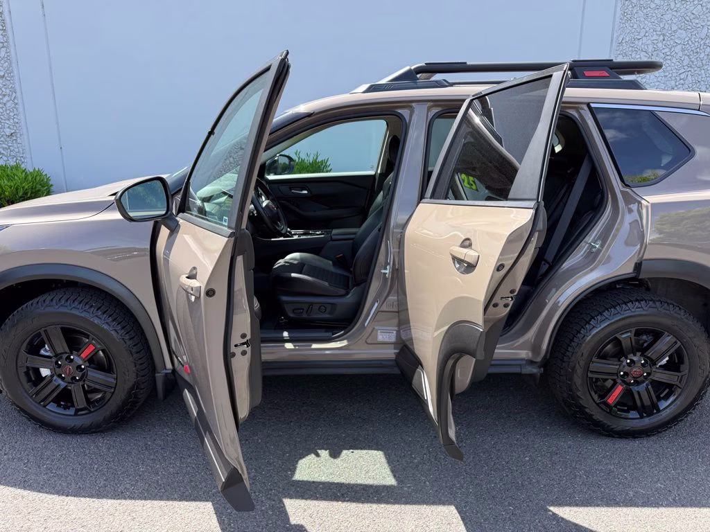 2025 Baja Storm Metallic Nissan Rogue Rock Creek AWD SUV
