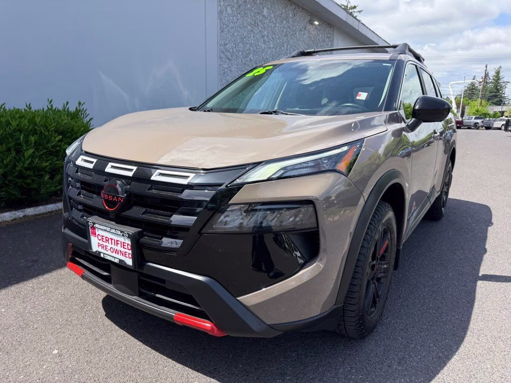 2025 Baja Storm Metallic Nissan Rogue Rock Creek AWD SUV