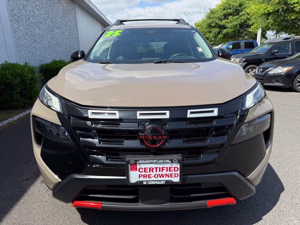 2025 Baja Storm Metallic Nissan Rogue Rock Creek AWD SUV