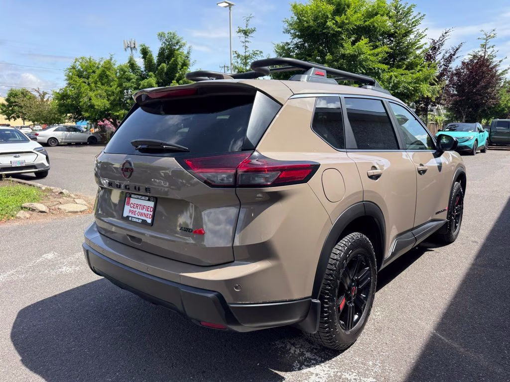2025 Baja Storm Metallic Nissan Rogue Rock Creek AWD SUV