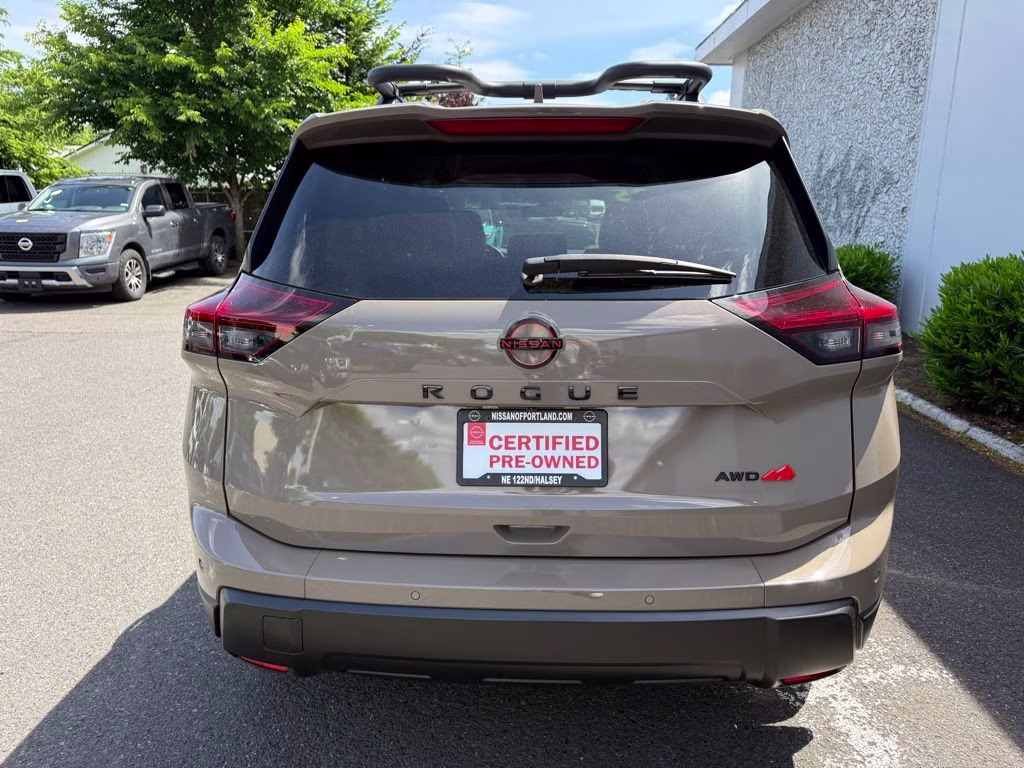 2025 Baja Storm Metallic Nissan Rogue Rock Creek AWD SUV