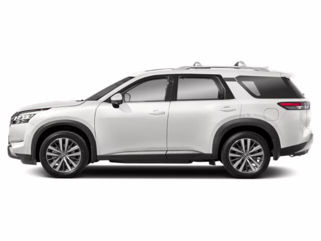 2023 Pearl White Tricoat Nissan Pathfinder Platinum 4X4 SUV