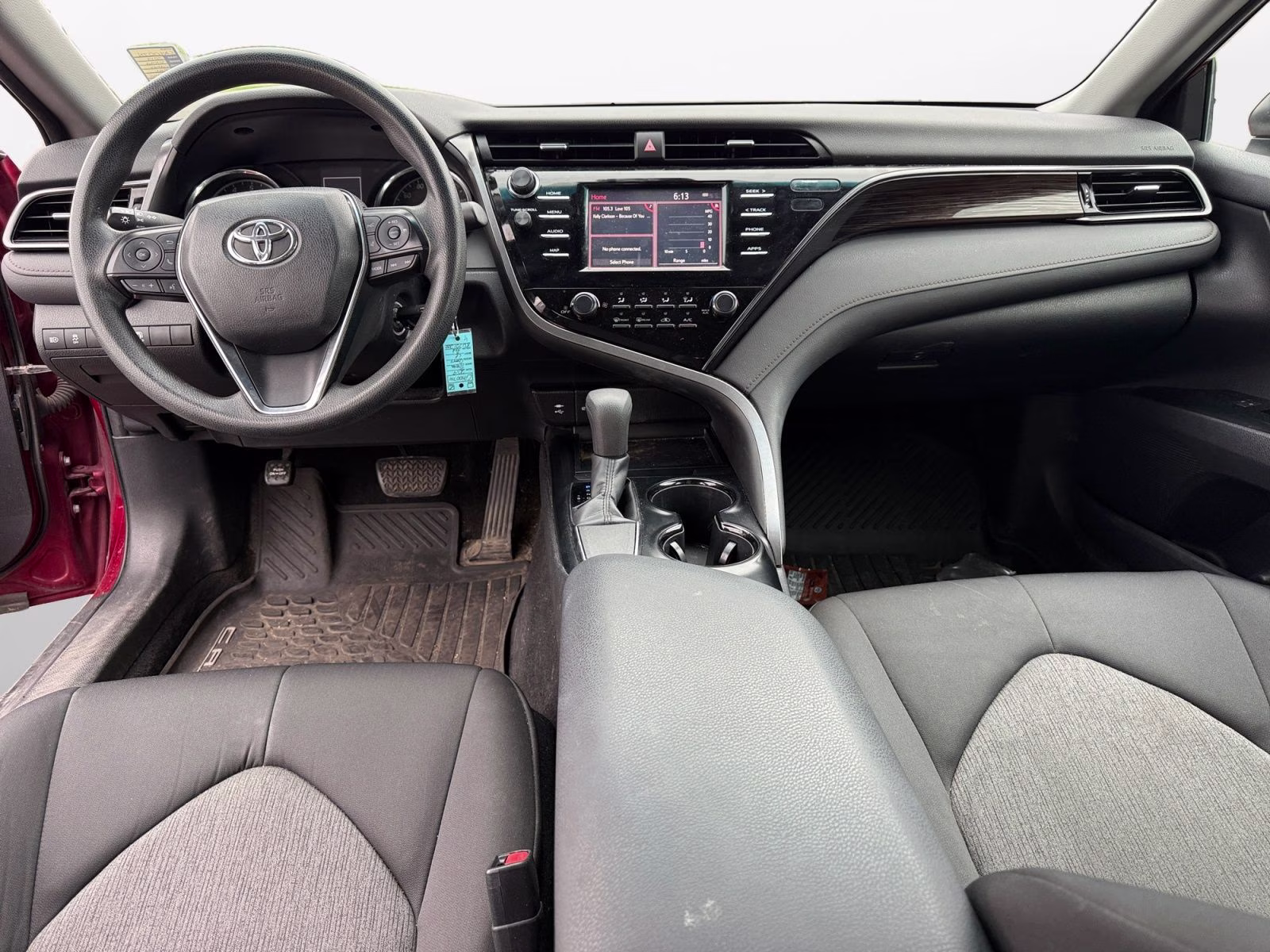 2019 Pearl Toyota Camry LE FWD Sedan