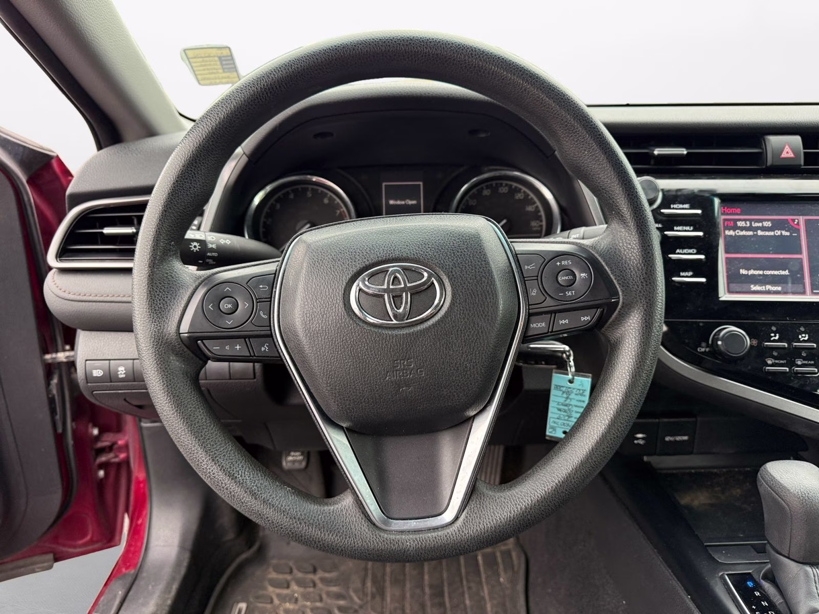 2019 Pearl Toyota Camry LE FWD Sedan
