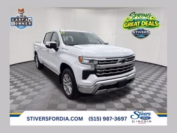 2022 Summit White Chevrolet Silverado 1500 LTZ 4X4 Truck