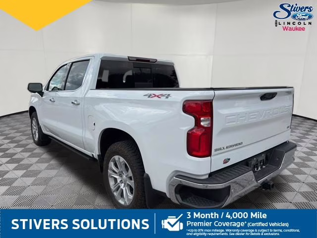 2022 Summit White Chevrolet Silverado 1500 LTZ 4X4 Truck