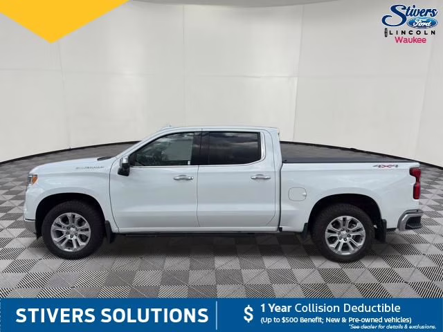 2022 Summit White Chevrolet Silverado 1500 LTZ 4X4 Truck