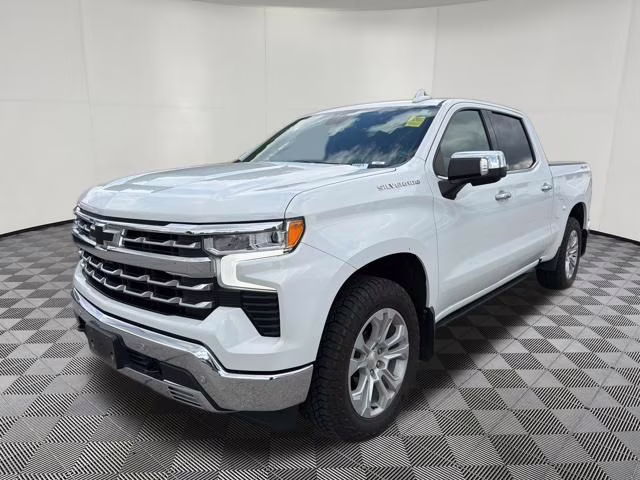 2022 Summit White Chevrolet Silverado 1500 LTZ 4X4 Truck