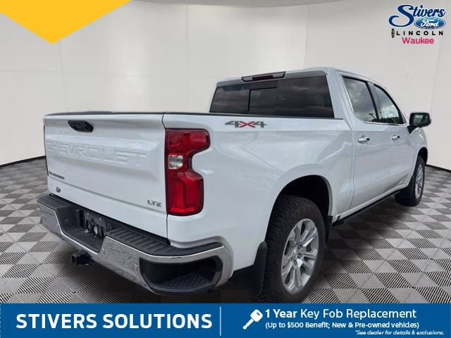 2022 Summit White Chevrolet Silverado 1500 LTZ 4X4 Truck