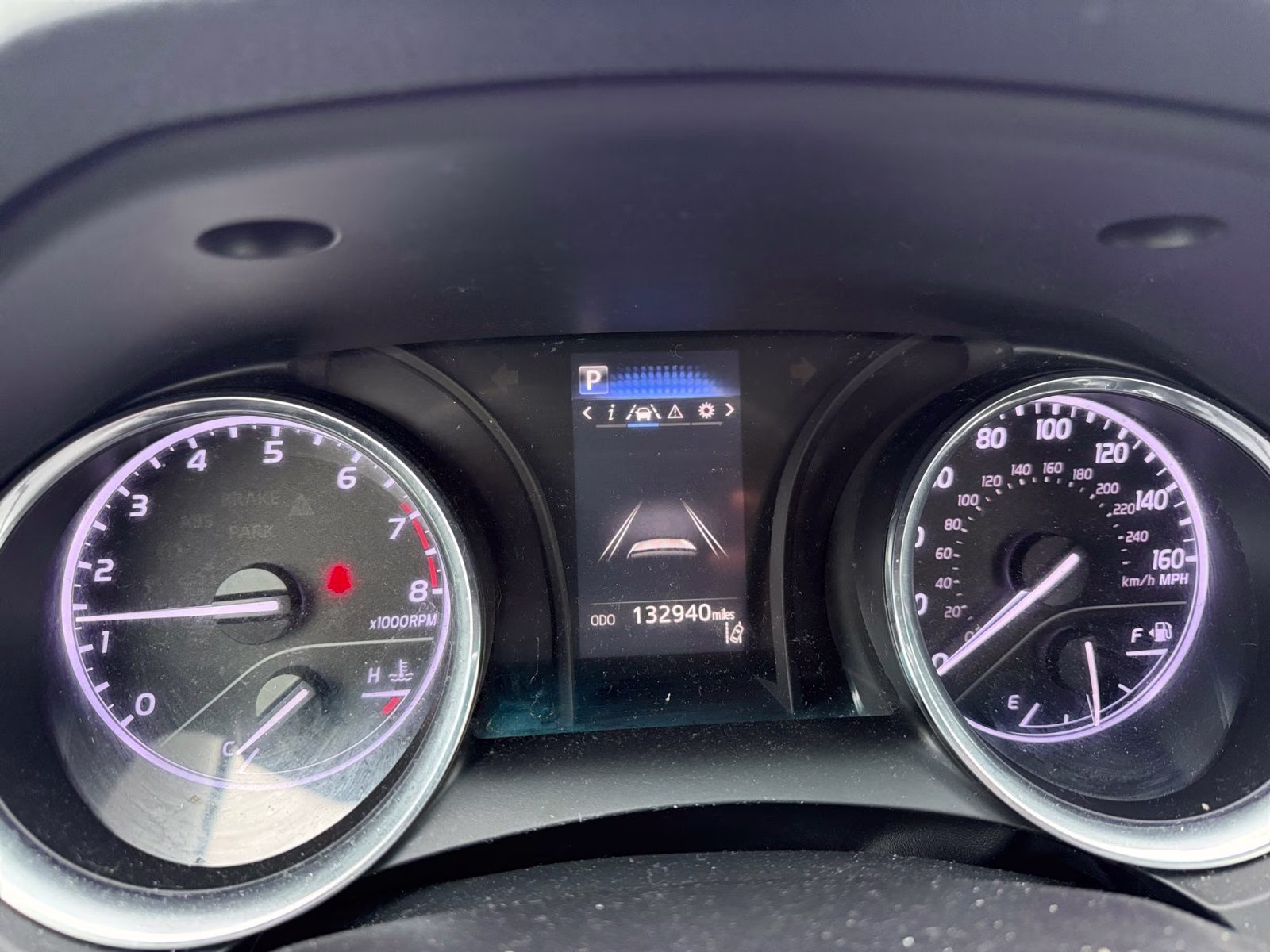 2019 Pearl Toyota Camry LE FWD Sedan