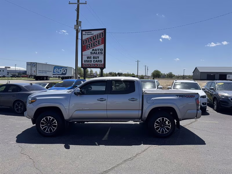 2020 Silver Sky Metallic Toyota Tacoma TRD Sport 4X4 Truck