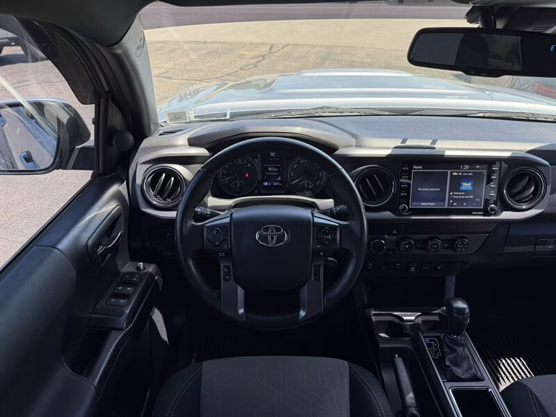 2020 Silver Sky Metallic Toyota Tacoma TRD Sport 4X4 Truck