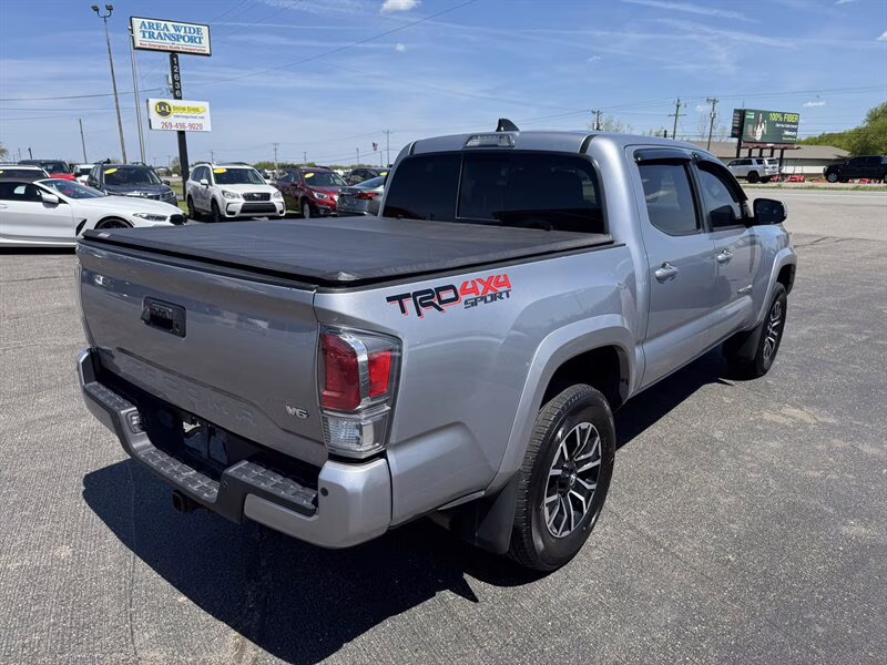 2020 Silver Sky Metallic Toyota Tacoma TRD Sport 4X4 Truck