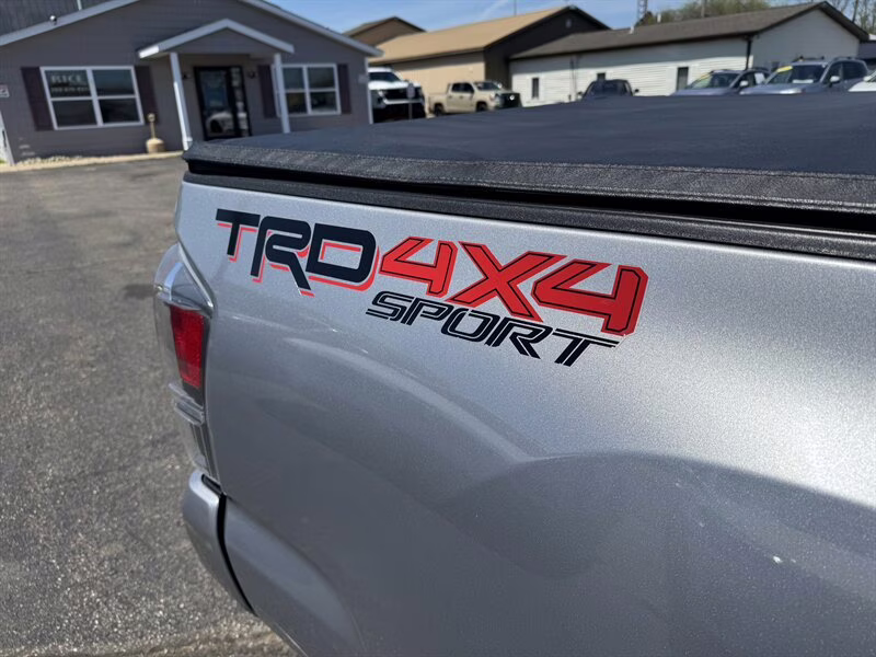 2020 Silver Sky Metallic Toyota Tacoma TRD Sport 4X4 Truck