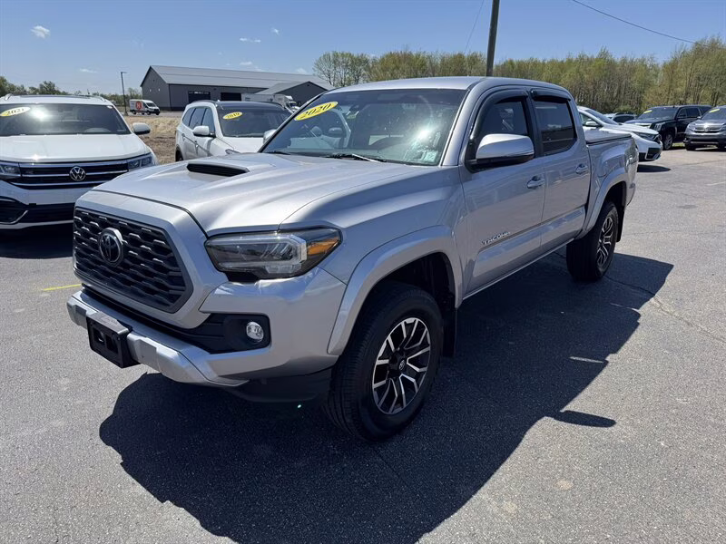 2020 Silver Sky Metallic Toyota Tacoma TRD Sport 4X4 Truck