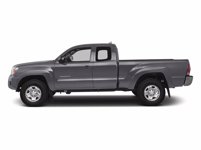2014 Magnetic Gray Metallic Toyota Tacoma V6 4X4 Truck
