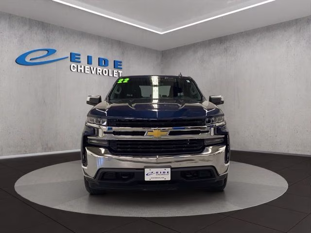2022 Northsky Blue Metallic Chevrolet Silverado 1500 LTD LT 4X4 Truck