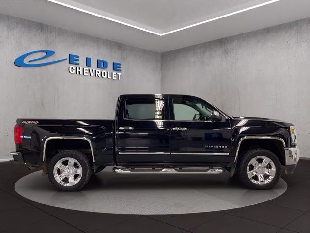 2017 Black Chevrolet Silverado 1500 LTZ 4X4 Truck