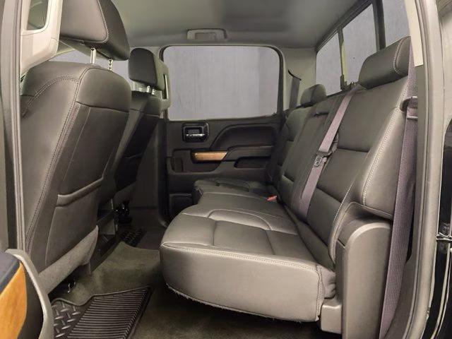 2017 Black Chevrolet Silverado 1500 LTZ 4X4 Truck