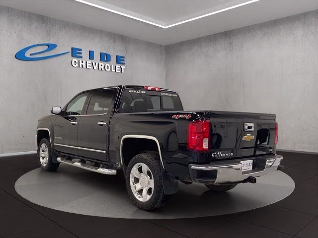 2017 Black Chevrolet Silverado 1500 LTZ 4X4 Truck