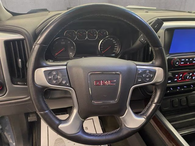 2015 Light Steel Gray Metallic GMC Sierra 1500 SLT 4X4 Truck