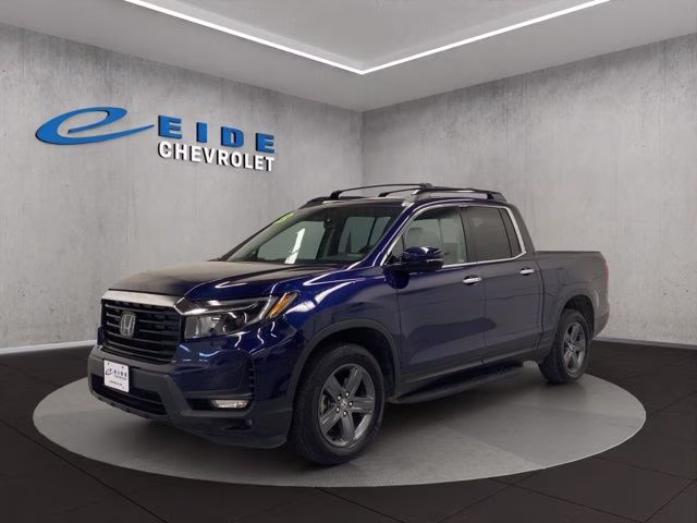 2023 Obsidian Blue Pearl Honda Ridgeline RTL-E AWD Truck