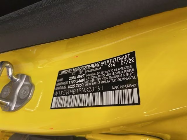 2023 Sun Yellow Mercedes-Benz CLA CLA 250 AWD Sedan