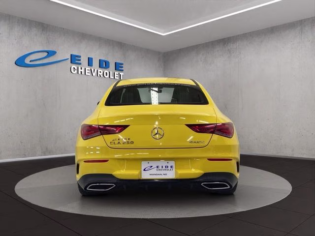 2023 Sun Yellow Mercedes-Benz CLA CLA 250 AWD Sedan
