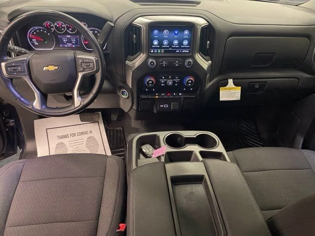 2022 Northsky Blue Metallic Chevrolet Silverado 1500 LTD LT 4X4 Truck