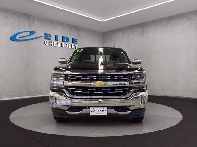 2017 Black Chevrolet Silverado 1500 LTZ 4X4 Truck
