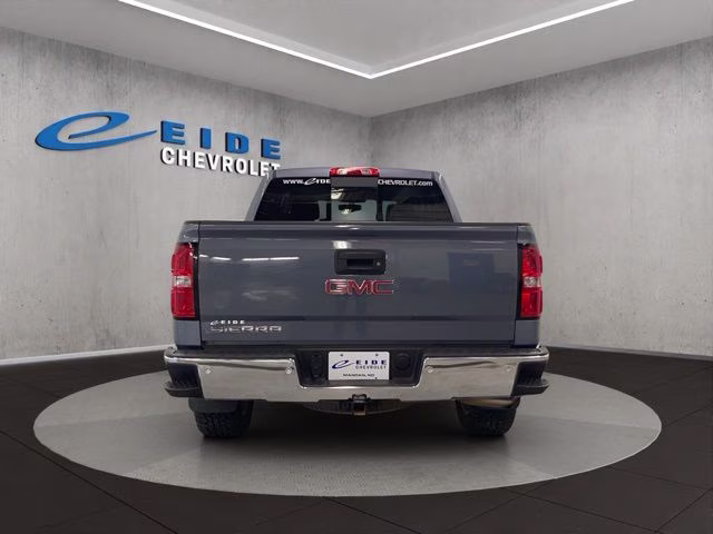 2015 Light Steel Gray Metallic GMC Sierra 1500 SLT 4X4 Truck