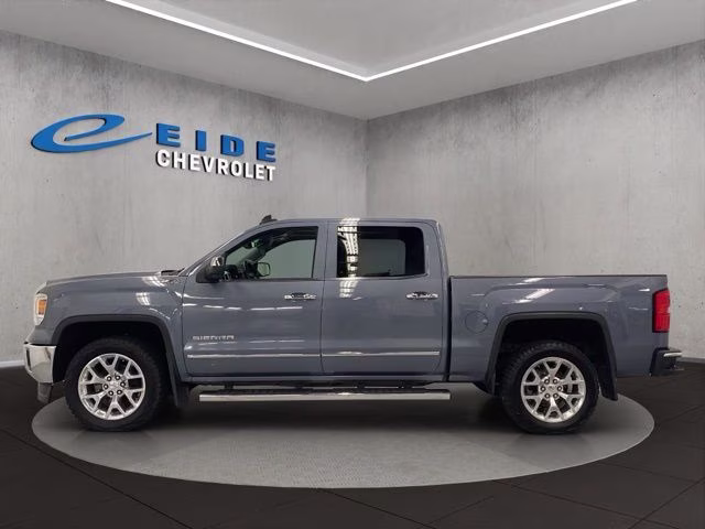 2015 Light Steel Gray Metallic GMC Sierra 1500 SLT 4X4 Truck