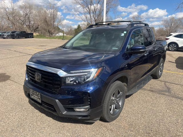 2023 Obsidian Blue Pearl Honda Ridgeline RTL-E AWD Truck