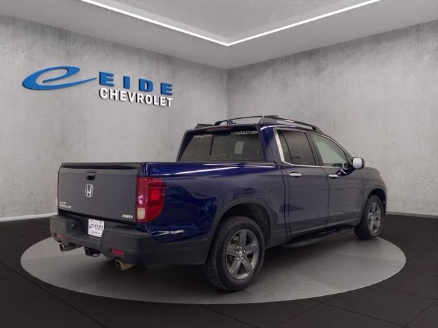 2023 Obsidian Blue Pearl Honda Ridgeline RTL-E AWD Truck