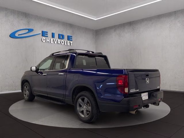 2023 Obsidian Blue Pearl Honda Ridgeline RTL-E AWD Truck