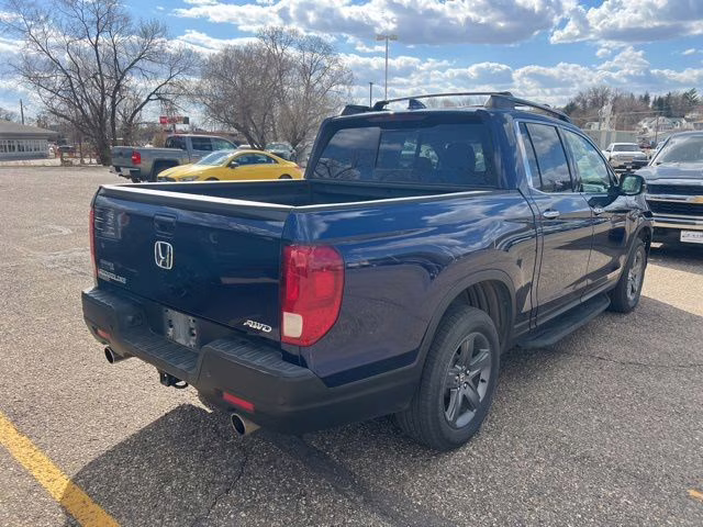 2023 Obsidian Blue Pearl Honda Ridgeline RTL-E AWD Truck