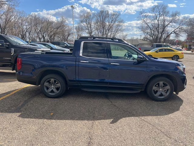 2023 Obsidian Blue Pearl Honda Ridgeline RTL-E AWD Truck