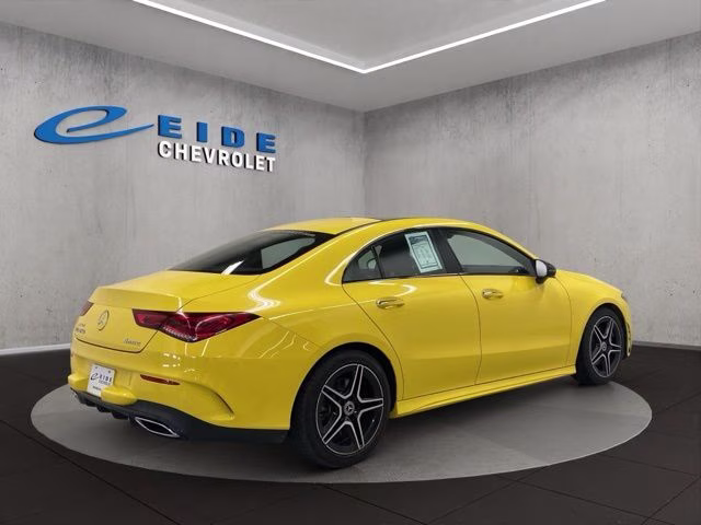 2023 Sun Yellow Mercedes-Benz CLA CLA 250 AWD Sedan