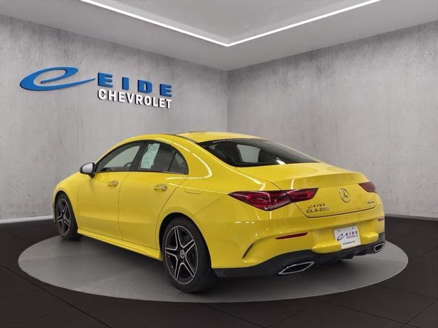 2023 Sun Yellow Mercedes-Benz CLA CLA 250 AWD Sedan