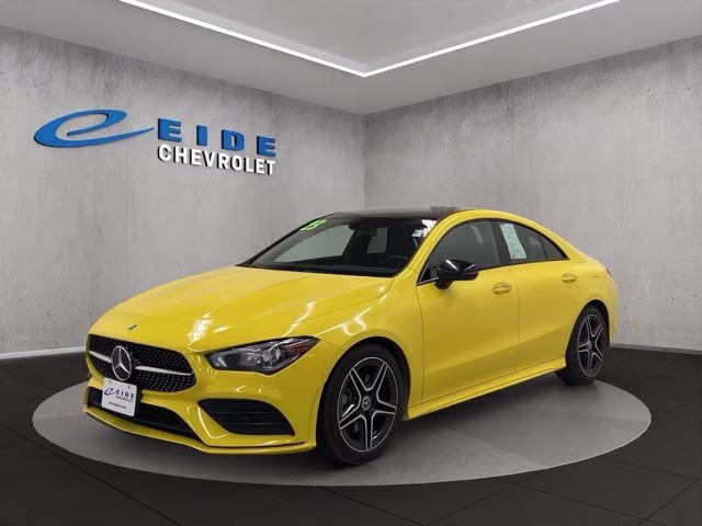 2023 Sun Yellow Mercedes-Benz CLA CLA 250 AWD Sedan